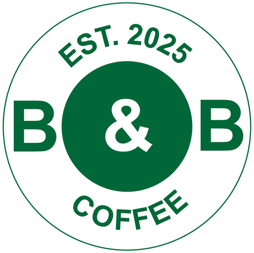 B&B Coffee badge logo