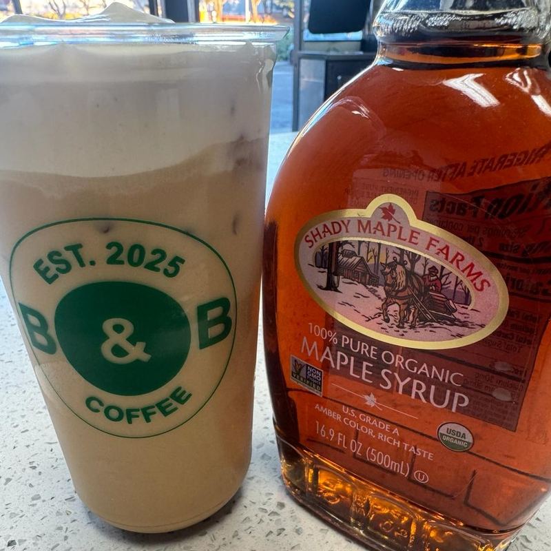 Salted Maple Vanilla Latte